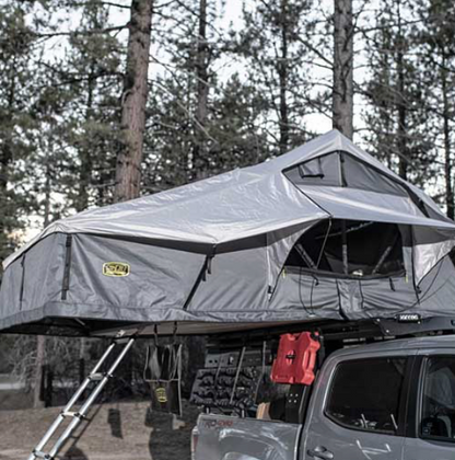 GEN2 OVERLANDER TENT XL; GRAY TENT BODY W/LIGHT GRAY RAINFLY; SLEEPS 3-4