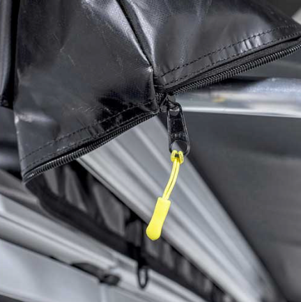 GEN2 8FT TENT AWNING; 8.2FT X 6.2FT LONG; TACTICAL GRAY