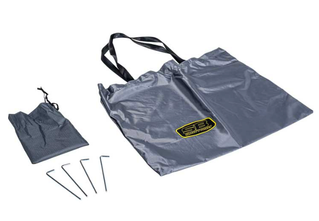 GEN2 8FT TENT AWNING; 8.2FT X 6.2FT LONG; TACTICAL GRAY