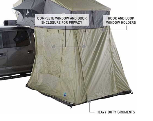 N4E NOMADIC 4 EXTENDED ROOF TOP TENT ANNEX ROOM