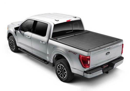 2021-2025 FORD F150 8 FT NOT COMPATIBLE WITH OE CARGO MANAGEMENT TRACKS MANUAL RETRACTABLE TONNEAU COVER