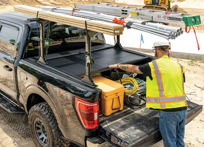 2024-2025 FORD RANGER 5FT A-SERIES XT RETRACTABLE TONNEAU COVER BLACK