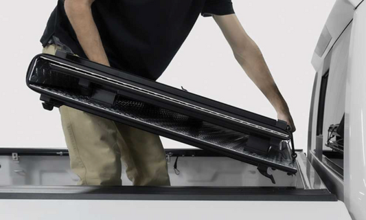 2022-2025 HYUNDAI SANTA CRUZ 4FT (HYBRID COVER) STANCE HARD COVER BLACK URETHANE TONNEAU COVER