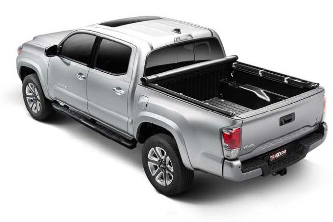 2022-2025 TOYOTA TUNDRA 6.7 TRUXPORT W/ DECK RAIL SYSTEM BLACK SOFT ROLL UP