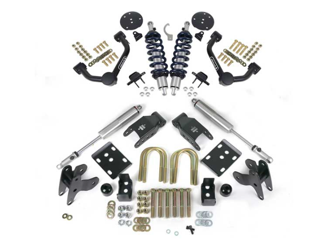 2015-2024 FORD F150 (4WD) LOWERING KIT IN W/ HQ SHOCKS