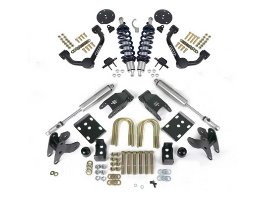 2015-2024 FORD F150 (4WD) LOWERING KIT IN W/ HQ SHOCKS