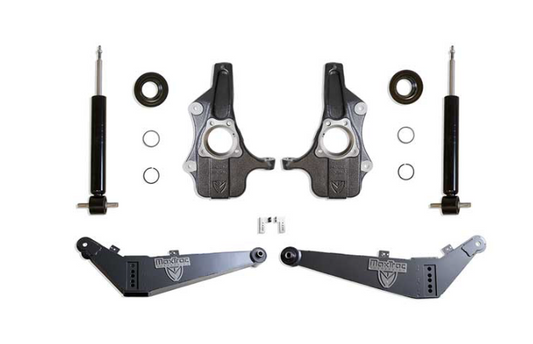 2021-2023 CHEVY/GMC/CADILLAC-ESCALADE/TAHOE/SUBURBAN/YUKON/YUKON XL 2/4WD 3IN/4IN LOWERING KIT