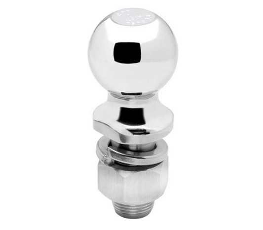 2IN X 1IN X 2 1/8IN 6000LB CHROME HITCH BALL