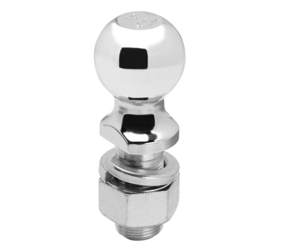 2IN X 1 1/4IN X 2 3/4IN 8000LB CHROME HITCH BALL