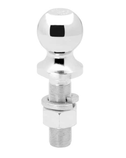 2IN X 1IN X 3 3/8IN 7500LB CHROME HITCH BALL