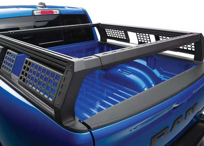 2019-2024 RAM 1500 5.7FT BED GORACK OVERLAND TRUCK RACKS BLACK ALUMINUM