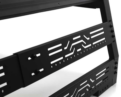 2020-2024 JEEP GLADIATOR FRONTIER SERIES BED RACKS-BLACK-POWDER COATED-STEEL