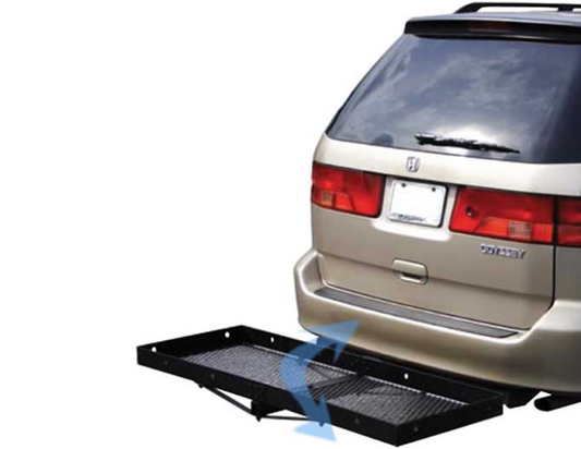 UNIVERSAL 20" X 60" FOLDING RECEIVER CARGO CARRIER BASKET