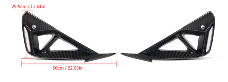 BMW G42 Prepreg Carbon Fiber Front Vent