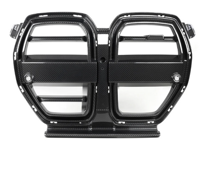 BMW M3 G80 G81 M4 G82 G83 Prepreg Carbon Fiber SQ-V Front Grill With ACC