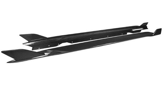BMW M440i G22 G23 Prepreg Carbon Fiber Side Skirt