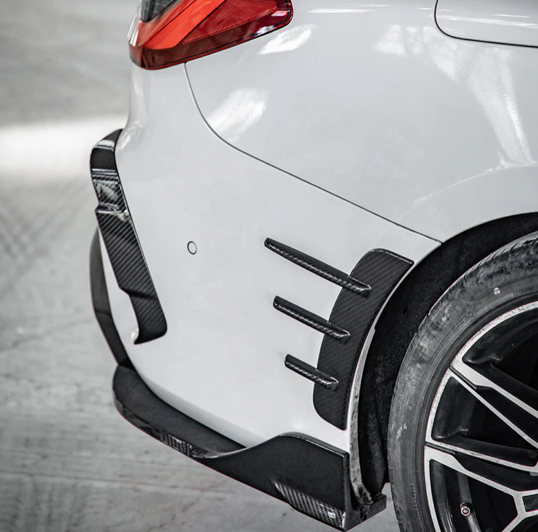 BMW M440i G22 G23 Prepreg Carbon Fiber Rear Side Spat