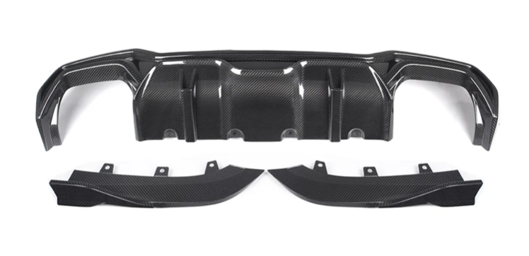 BMW M440i G22 G23 Prepreg Carbon Fiber Diffuser