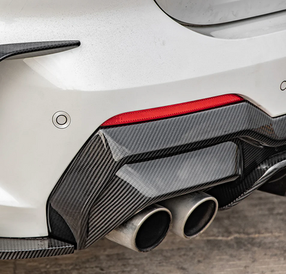 BMW M440i G22 G23 Prepreg Carbon Fiber Diffuser