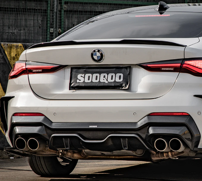 BMW M440i G22 G23 Prepreg Carbon Fiber Diffuser