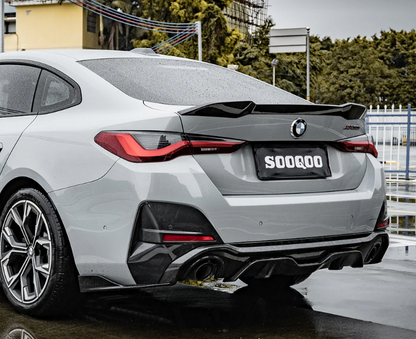 BMW G26 Prepreg Carbon Fiber Single Tip Diffuser