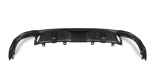 BMW G26 Carbon Fiber Double Tips Diffuser