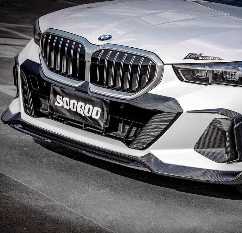 BMW 5 Series G60 G68 Prepreg Carbon Fiber Front Lip