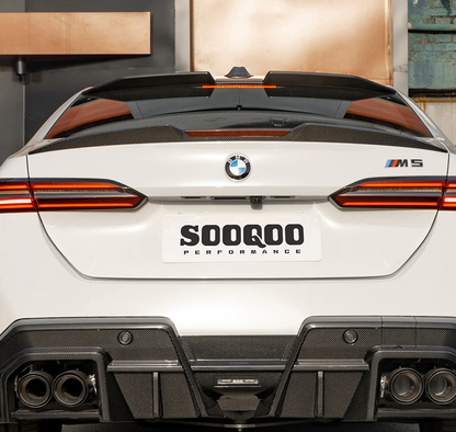 BMW M5 G90 Prepreg Carbon Fiber Trunk Spoiler