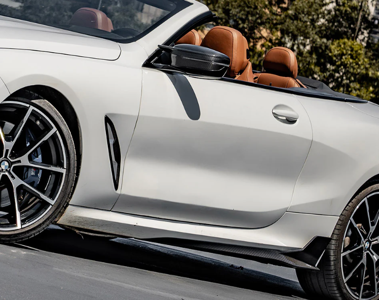BMW 8 Series G14 G15 / M8 F91 F92 Carbon Fiber Side Skirt