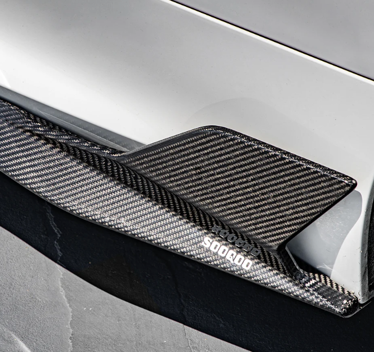BMW 8 Series G14 G15 / M8 F91 F92 Carbon Fiber Side Skirt