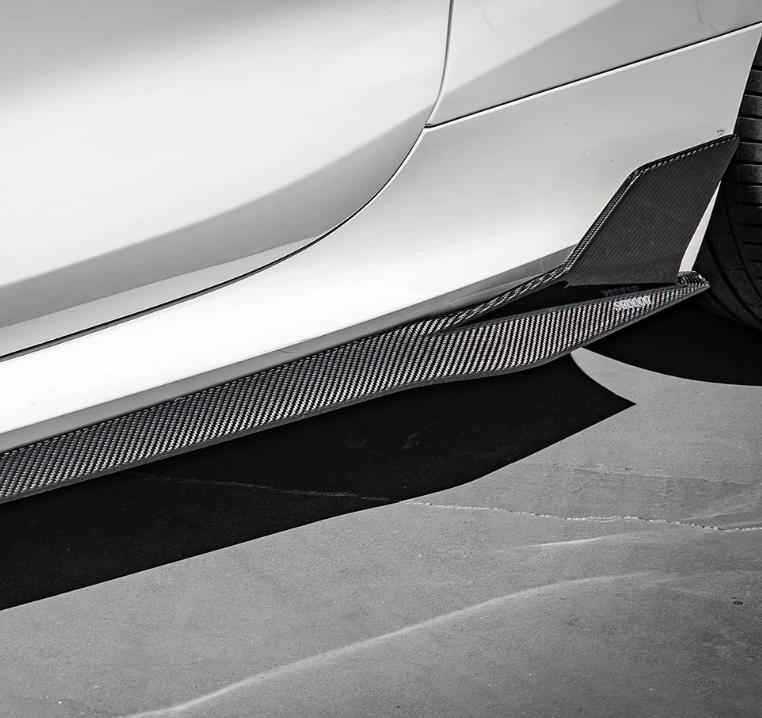 BMW 8 Series G14 G15 / M8 F91 F92 Carbon Fiber Side Skirt