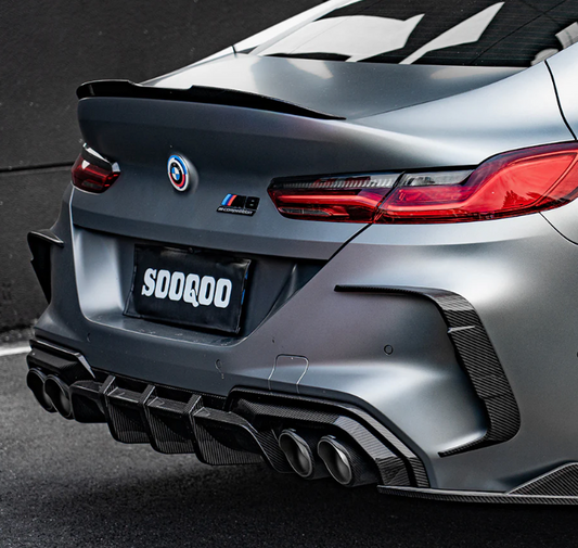 BMW M8 F91 F92 Prepreg Carbon Fiber Rear Vent Trim