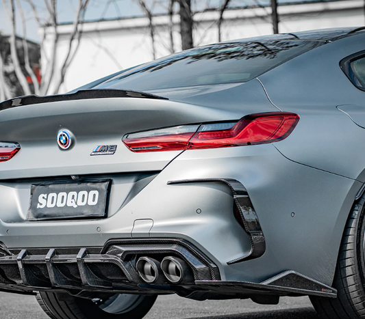 BMW M8 F93 Gran Coupe Prepreg Carbon Fiber Rear Vent Trim