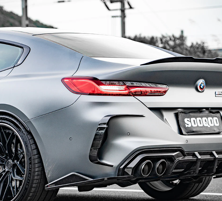 BMW M8 F93 Gran Coupe Prepreg Carbon Fiber Rear Vent Trim
