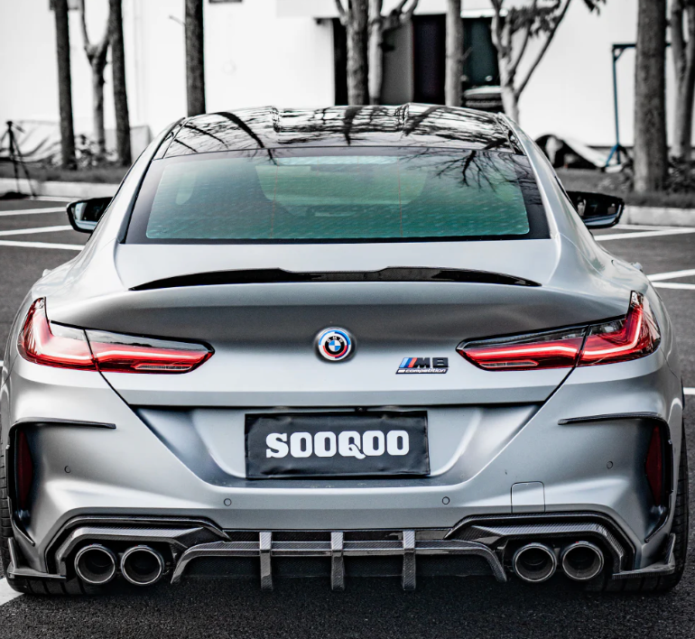 BMW M8 F93 Gran Coupe Prepreg Carbon Fiber Rear Vent Trim