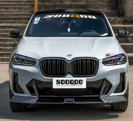 BMW X3 G01 X4 G02 LCI Type-B Prepreg Carbon Fiber Front Lip