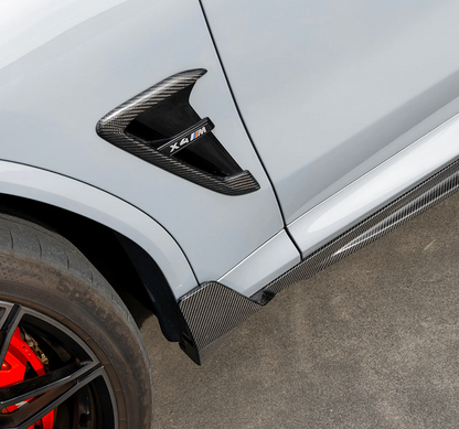 BMW X3/X4 G01-G02 X3M F97 X4M F98 Type-B Prepreg Carbon Fiber Side Skirt