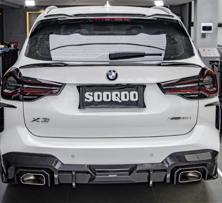 BMW X3 G01 LCI Carbon Fiber Diffuser