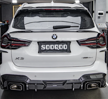 BMW X3 G01 LCI Carbon Fiber Diffuser