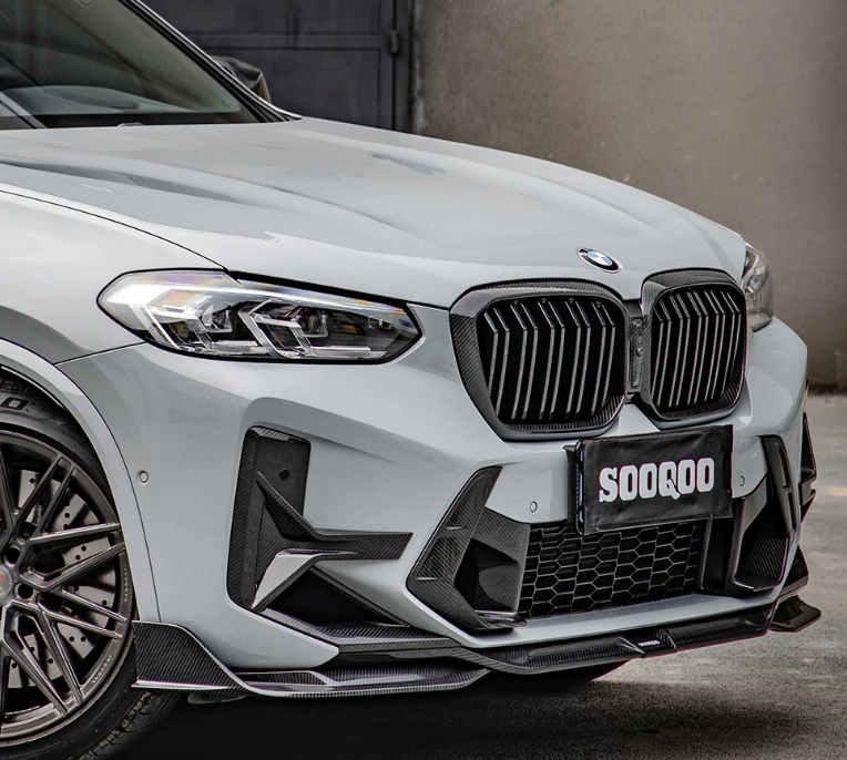 BMW X3M F97 X4M F98 LCI Type-A Prepreg Carbon Fiber Front Lip
