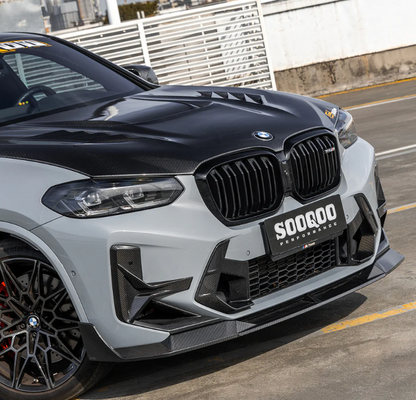 BMW X3M F97 X4M F98 LCI Type-B Prepreg Carbon Fiber Front Lip
