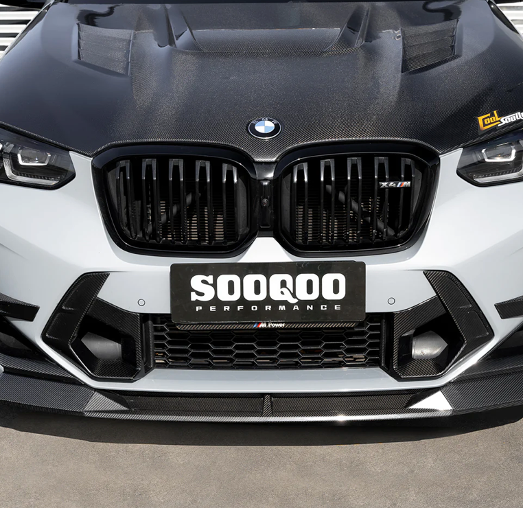 BMW X3M F97 X4M F98 LCI Type-B Prepreg Carbon Fiber Front Lip