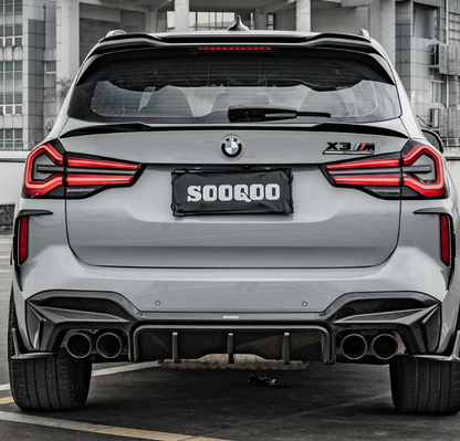 BMW X3M F97 Carbon Fiber Rear Diffuser