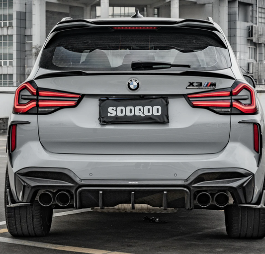 BMW X3M F97 Carbon Fiber Rear Diffuser