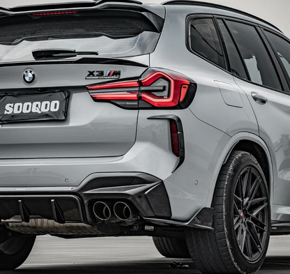 BMW X3M F97 Carbon Fiber Rear Diffuser