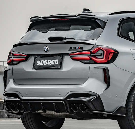 BMW X3M F97 Carbon Fiber Rear Spoiler