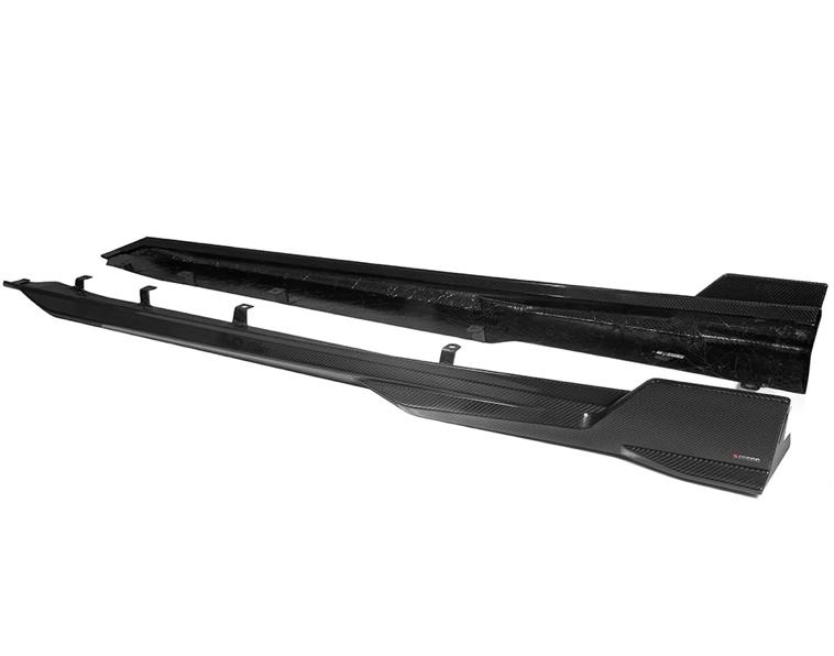 BMW X5 G05 X5M F95 Prepreg Carbon Fiber Side Skirt