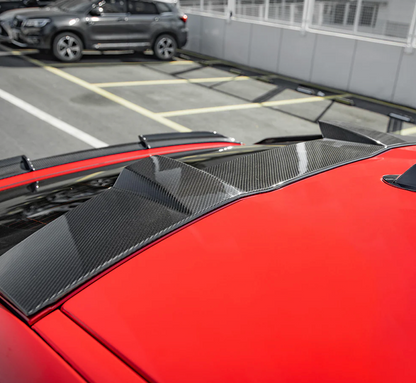 BMW X6M F96 X6 G06 Prepreg Carbon Fiber Roof Spoiler