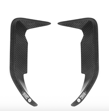 BMW X5M F95 LCI Carbon Fiber Rear Vent Trim