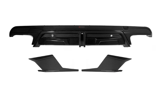 BMW X5M F95 LCI Prepreg Carbon Fiber Diffuser